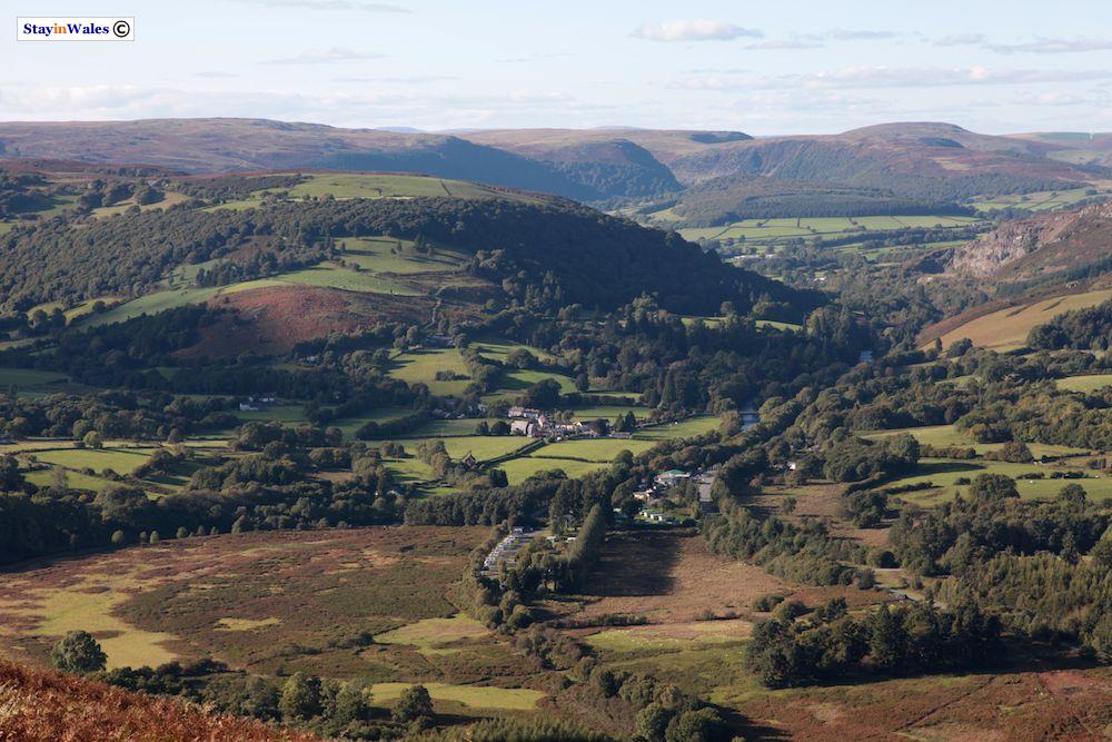 Trembyd view of Doldowlod and Llanwrthyl