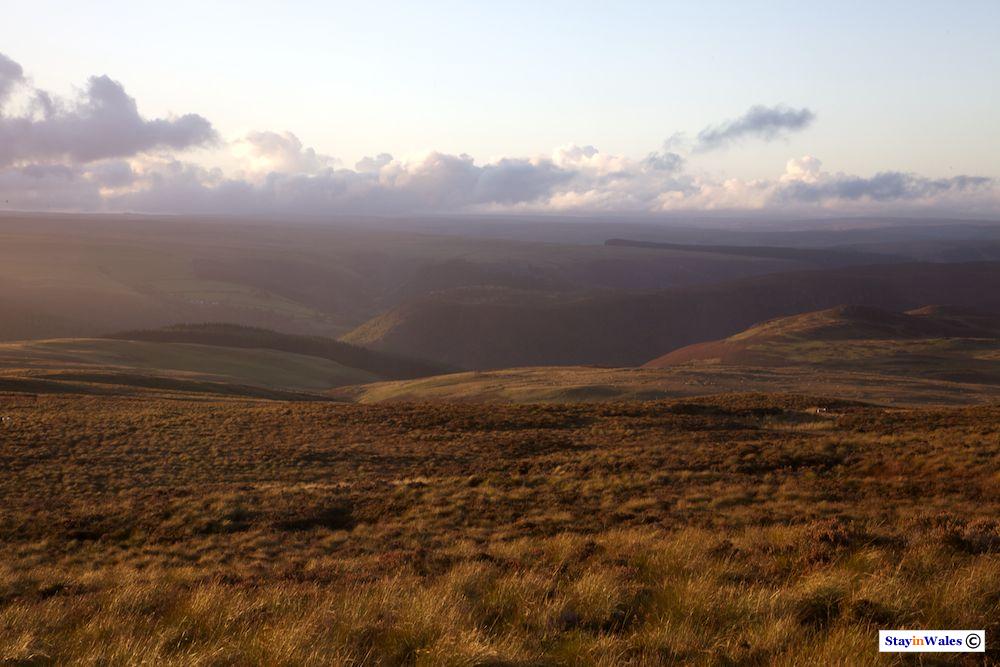 Elan Valley view from Waun Sarn
