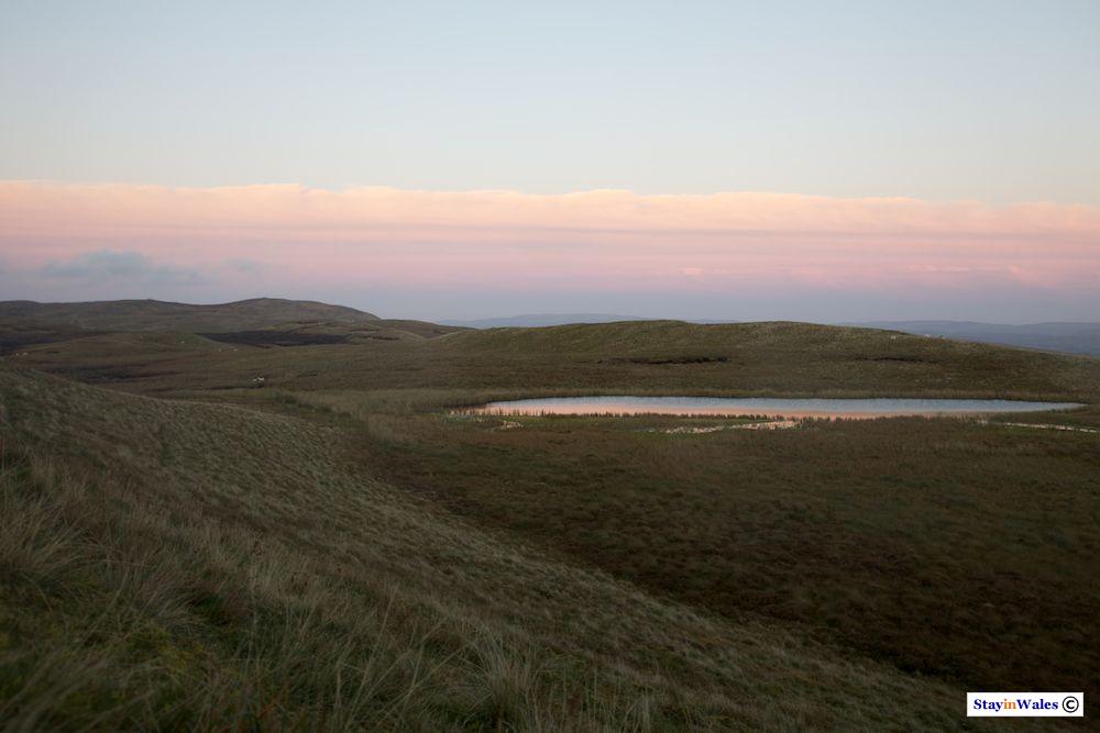 Llyn y Ferlen mountain lake