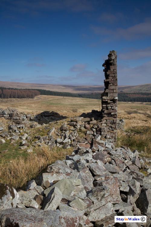 Ruined farm near Ystradfellte