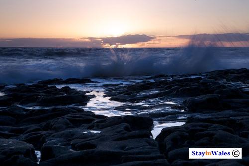 Sunset from Nash Point