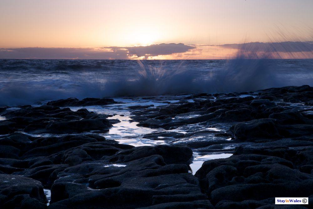 Sunset from Nash Point