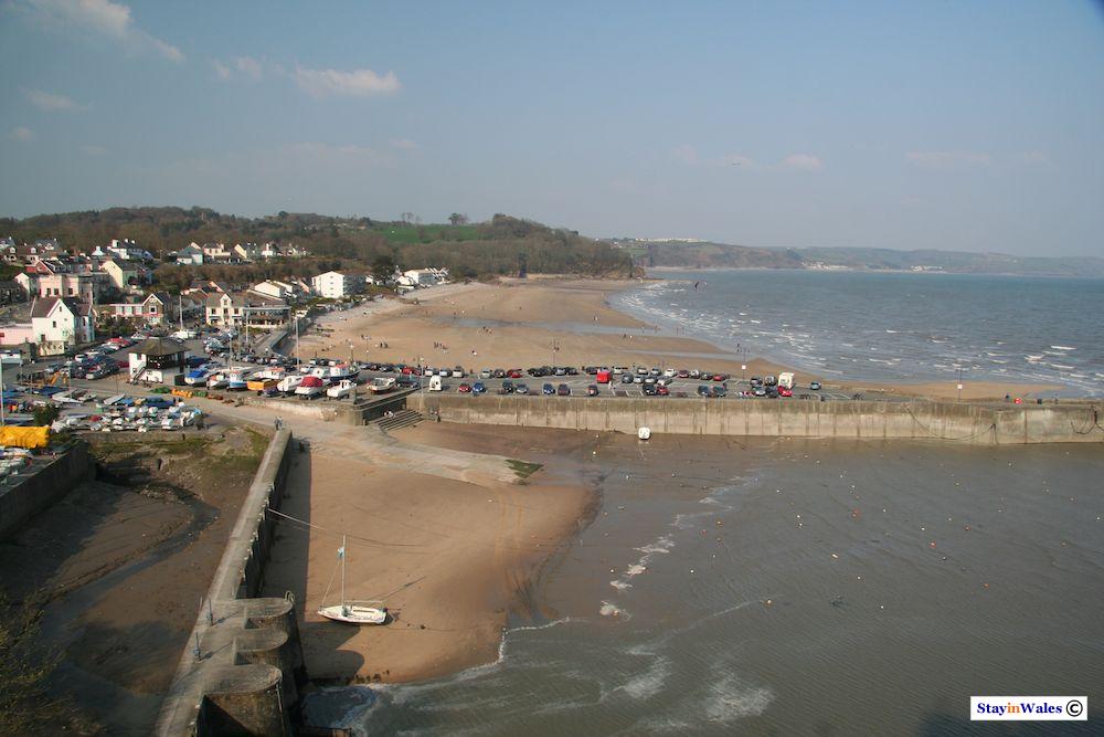 Saundersfoot harbour, Pembrokeshire