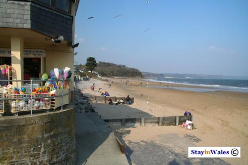 Saundersfoot beach