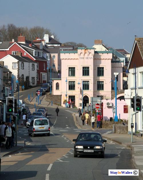 Saundersfoot town centre