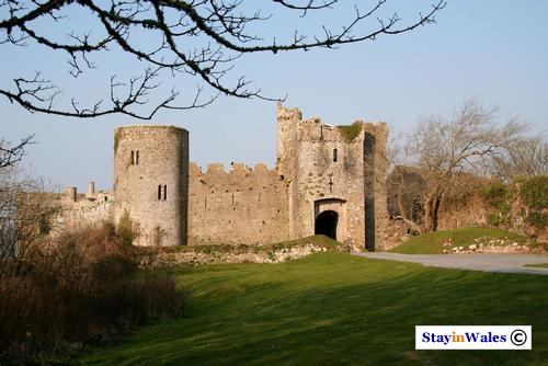 Gatehouse at Manorbier Castle