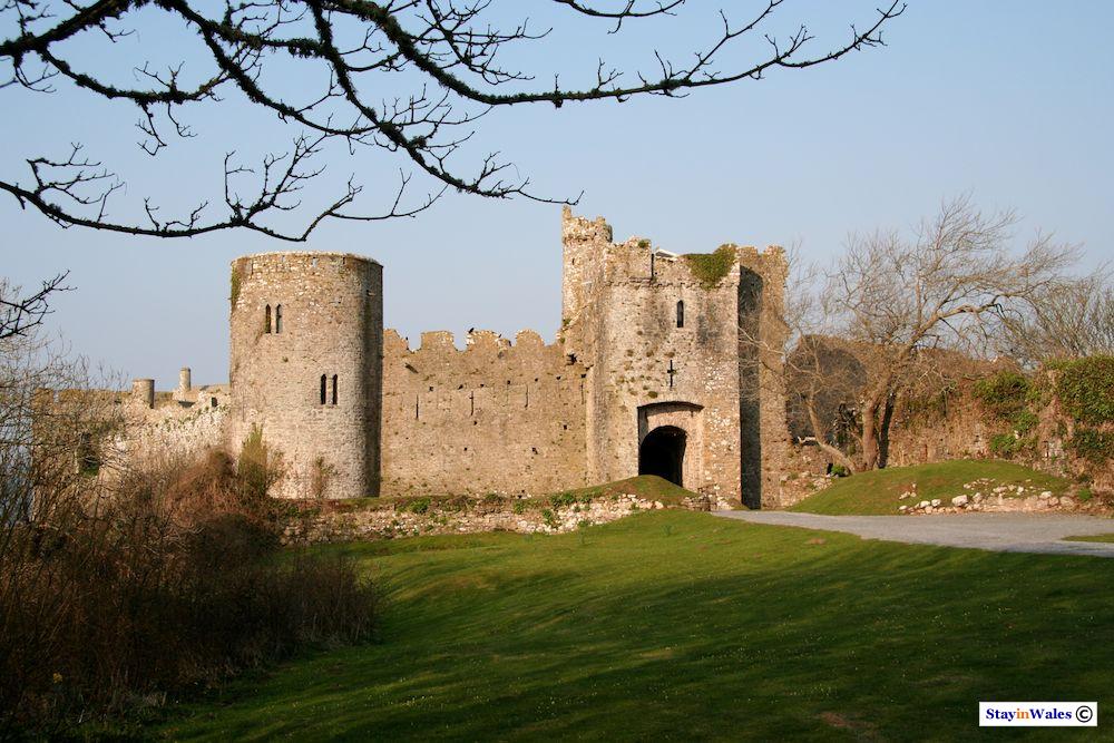 Gatehouse at Manorbier Castle