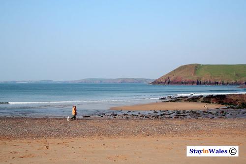 Manorbier Beach