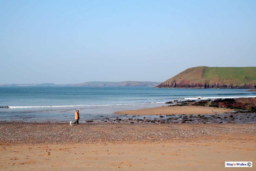 Manorbier Beach