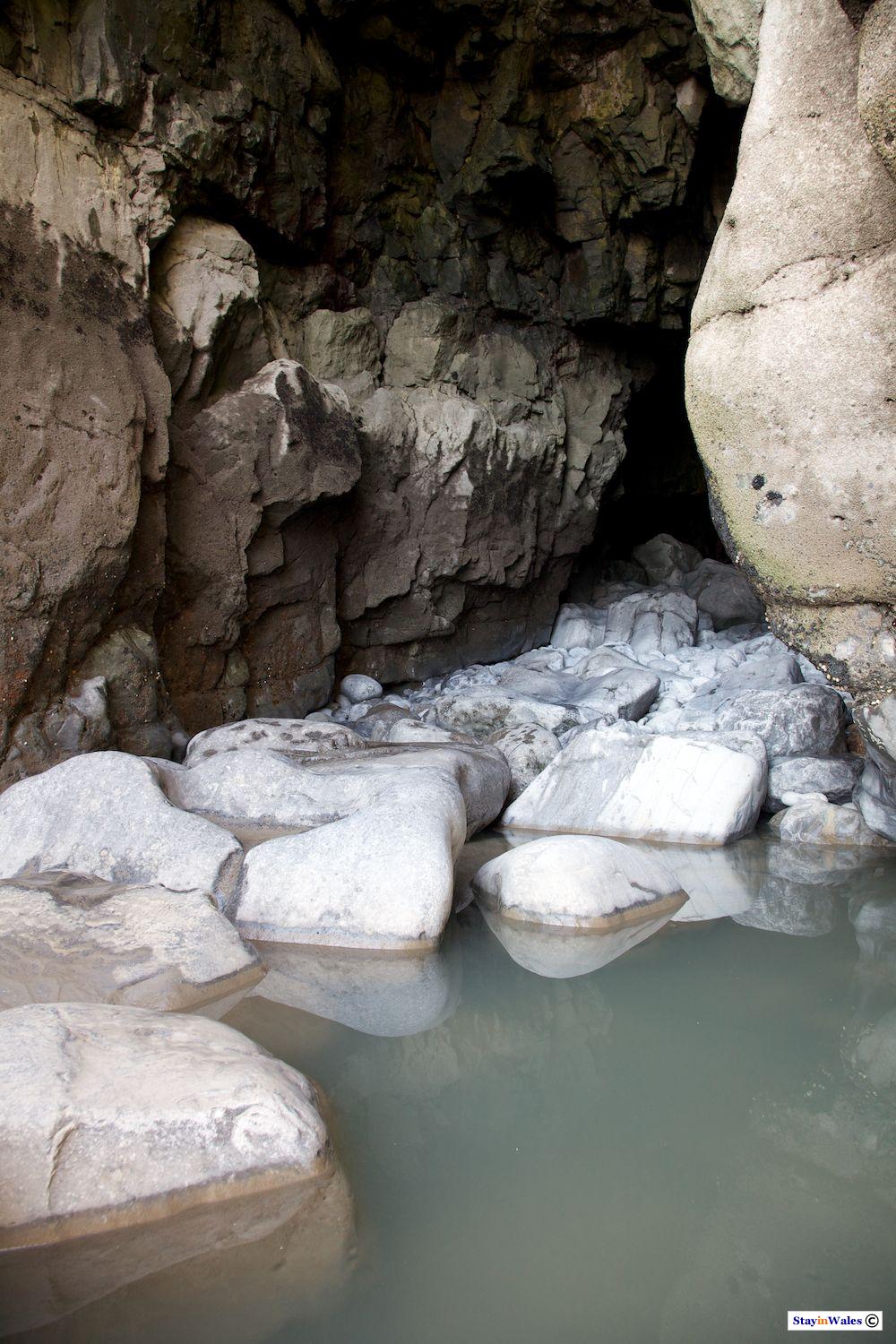 Gilman point sea cave