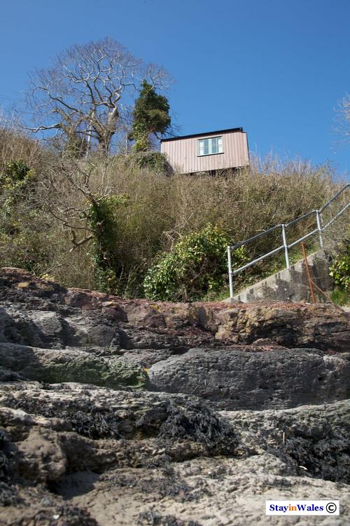 Dylan Thomas writing shed