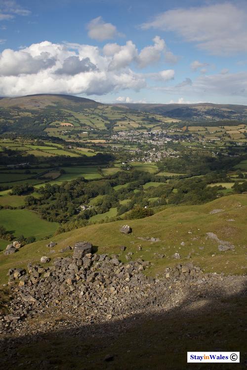 Crickhowell and Table Mountain