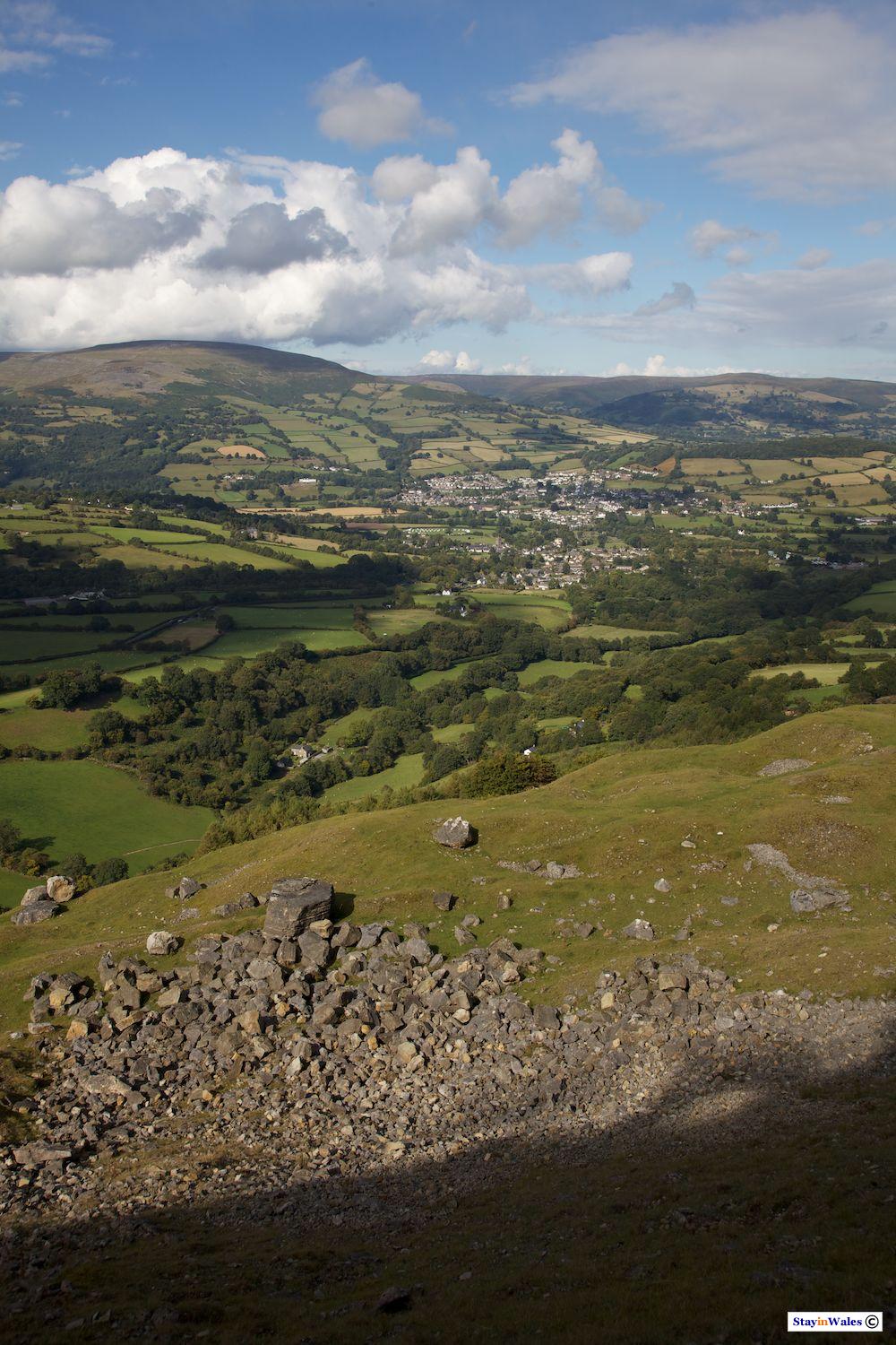 Crickhowell and Table Mountain