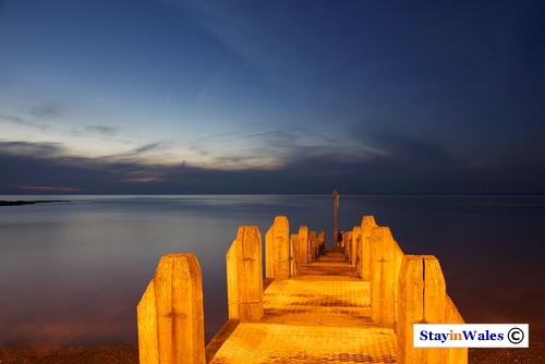 Boat pier at Aberystwyth