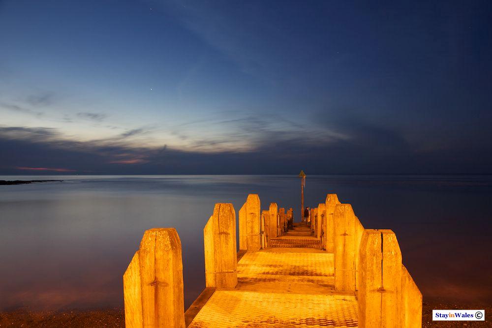 Boat pier at Aberystwyth