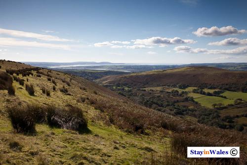 View over the Gower