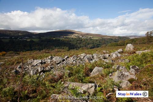 Varteg seen from Mynydd Garnclochdy