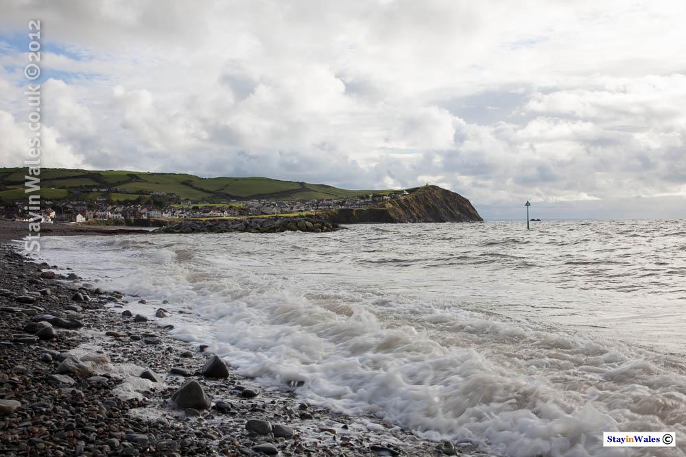 Cambrian coast at Borth