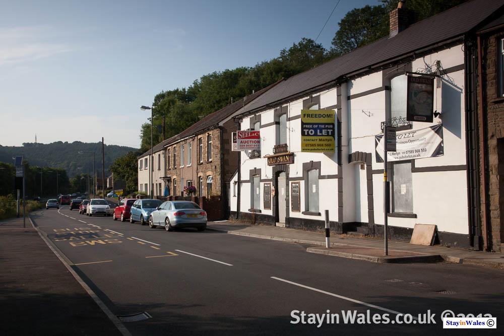 Old Swan at Cwmcarn