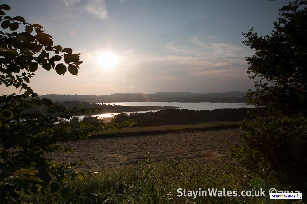 Llangorse Lake sunset