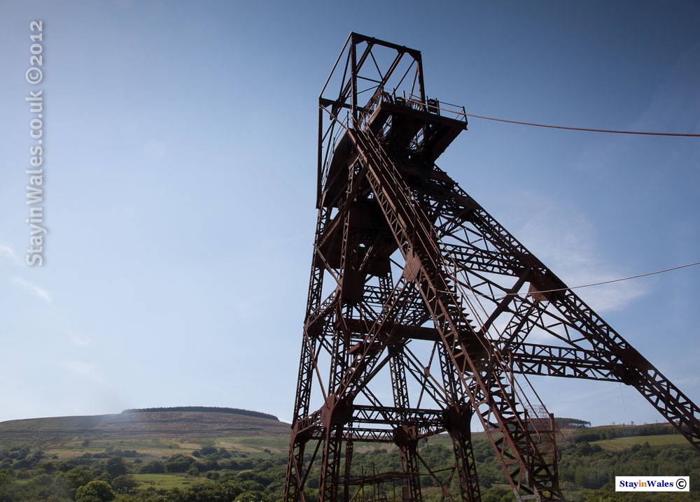 Pit Head at Cefn Coed Colliery