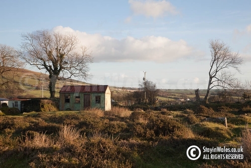 Shepherd's hut at Mynachlog-ddu