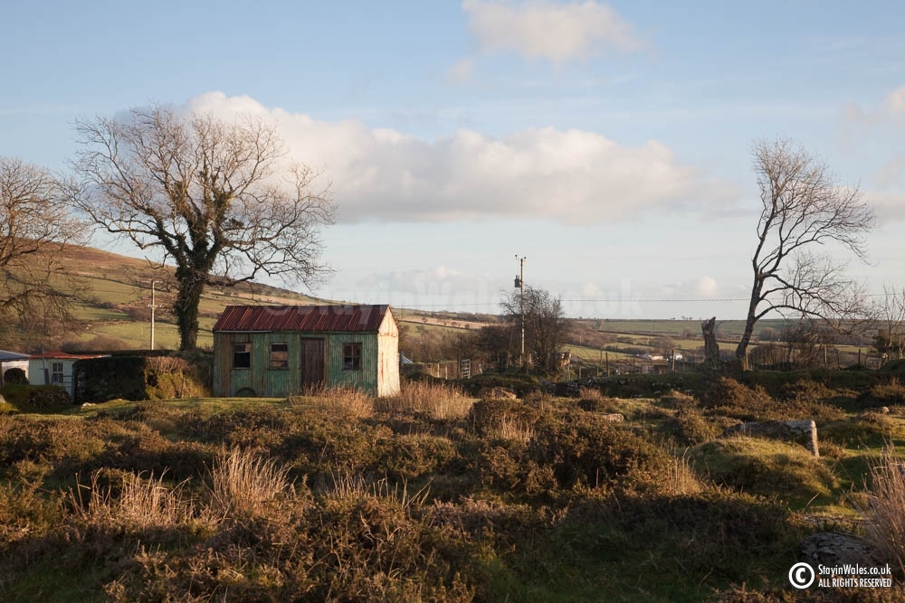 Shepherd's hut at Mynachlog-ddu