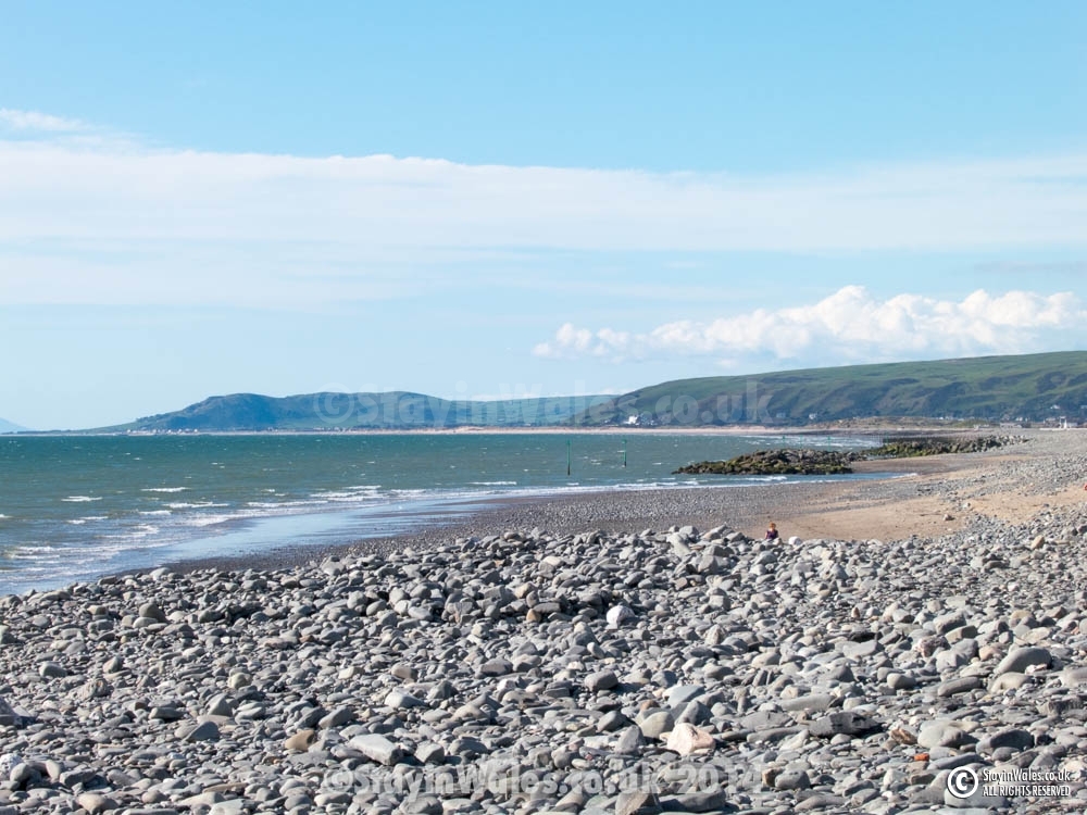 View from Borth beach