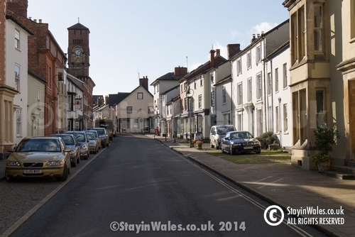 Broad Street in Presteigne