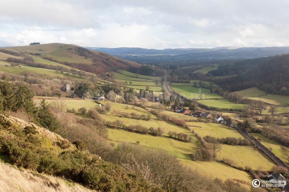 View over Nantmel