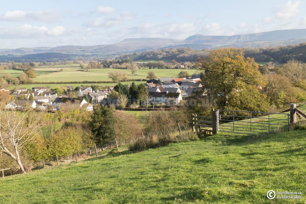 Llywen and the Black Mountains