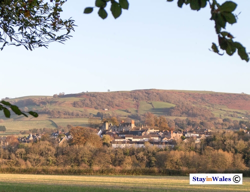 Evening View of Hay-on-Wye