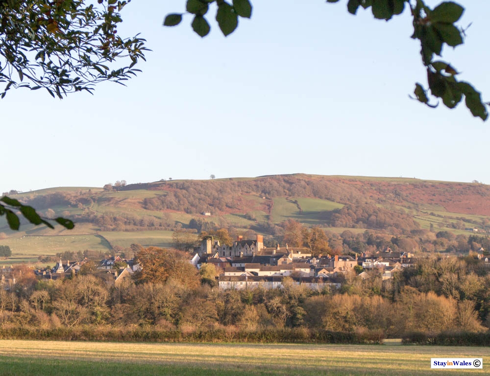 Evening View of Hay-on-Wye