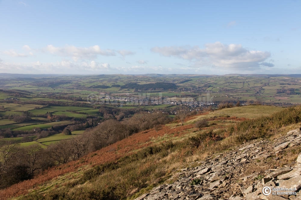 Cusop Hill view