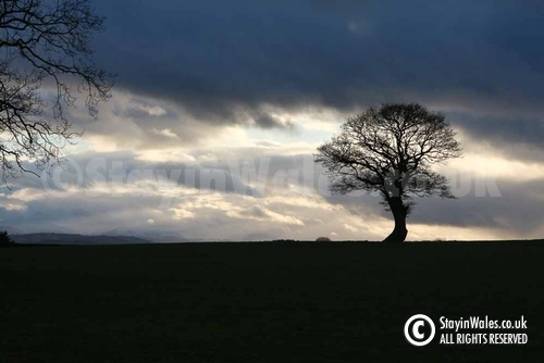 Stormy Black Mountains
