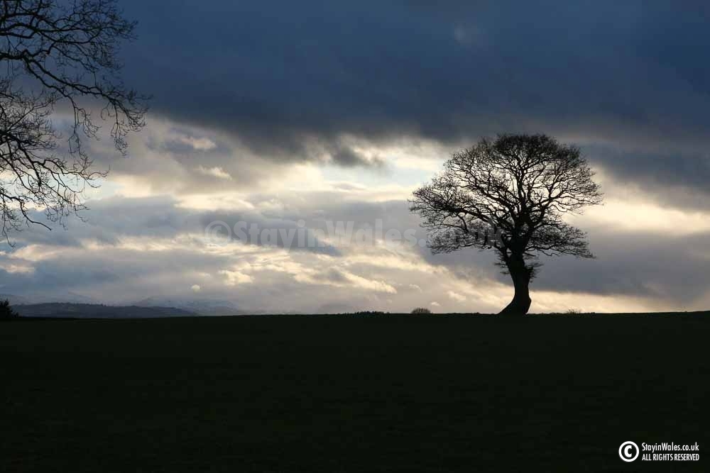 Stormy Black Mountains
