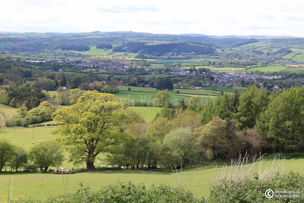 Hay-on-Wye from Cusop Hill