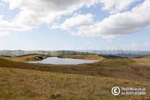 The Lake on Pant y Llyn Hill