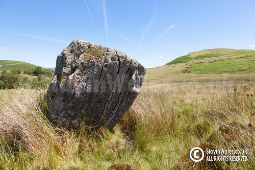 Standing stone castle bank