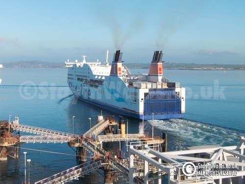 Stena ferry at Holyhead