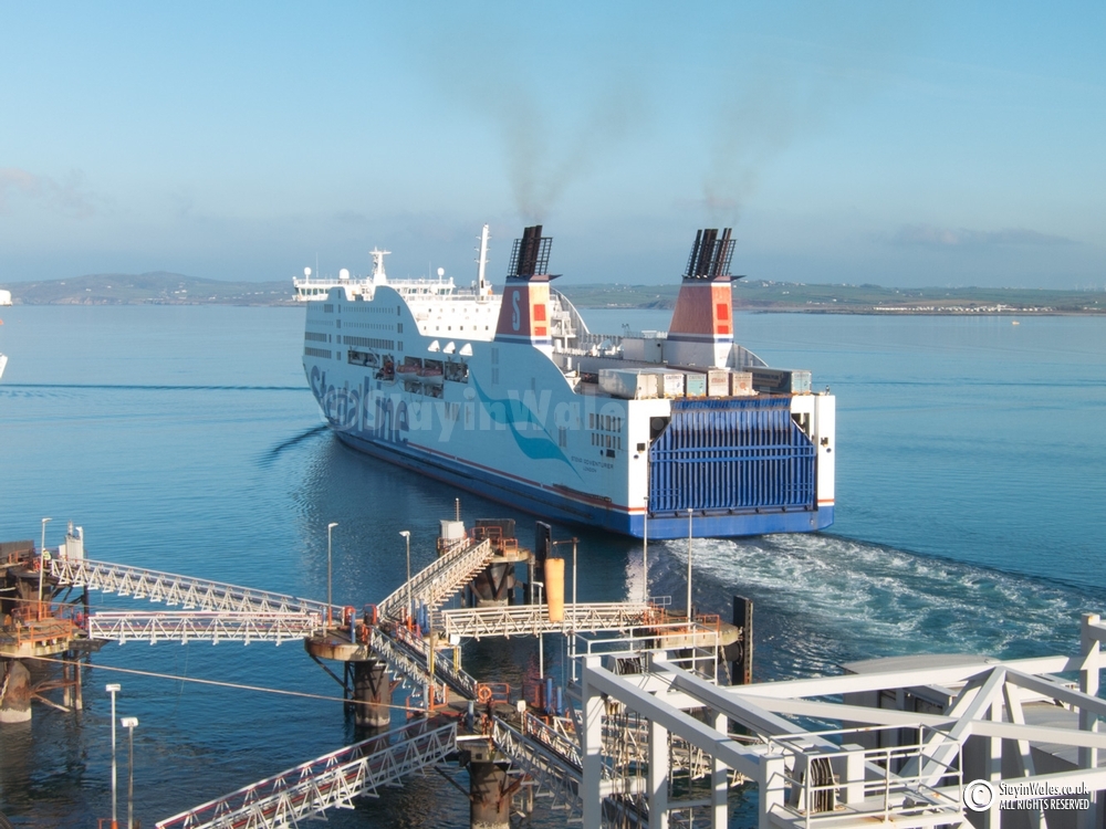 Stena ferry at Holyhead