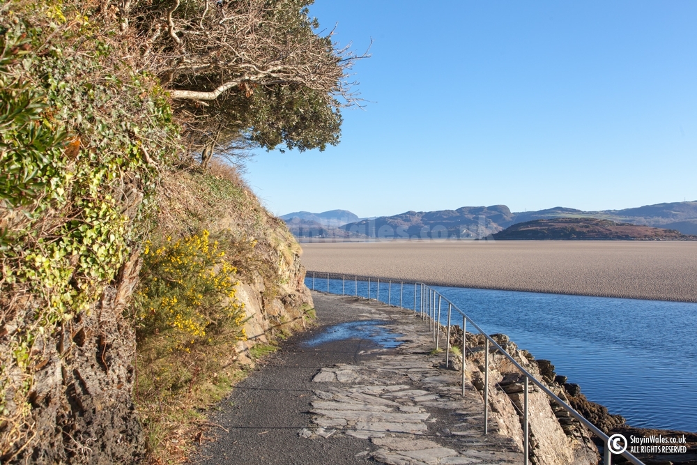 Portmeirion, Afon Glaslyn