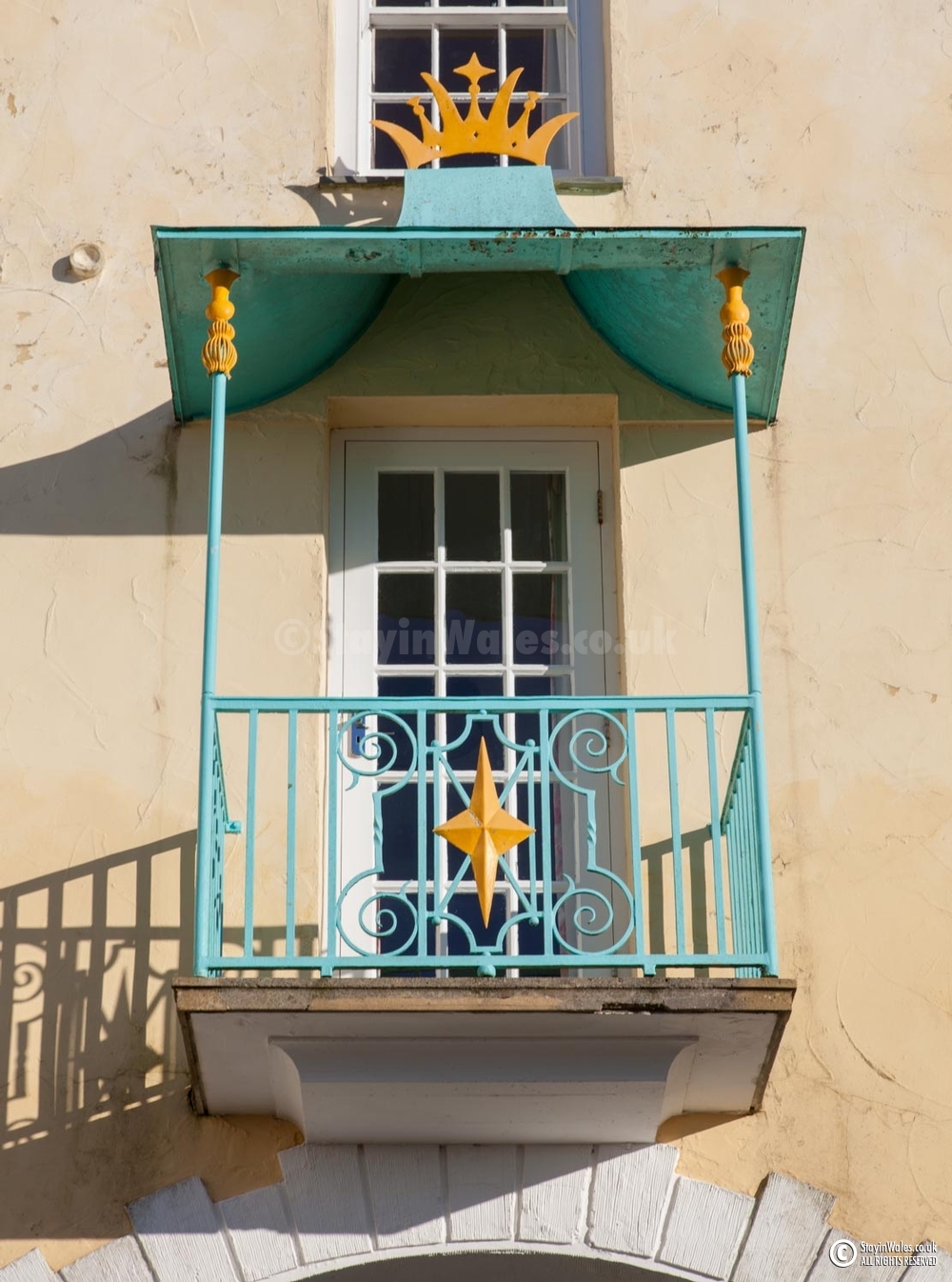 Portmeirion balcony
