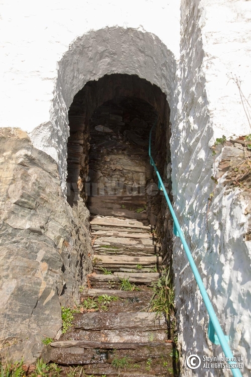 Portmeirion stone steps