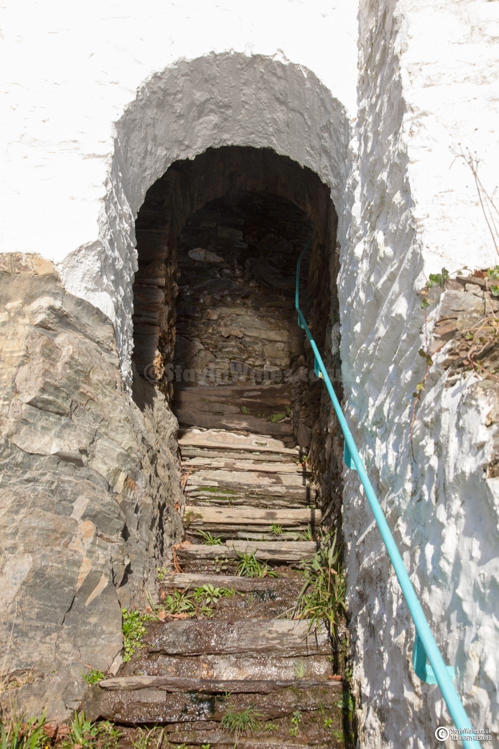 Portmeirion stone steps