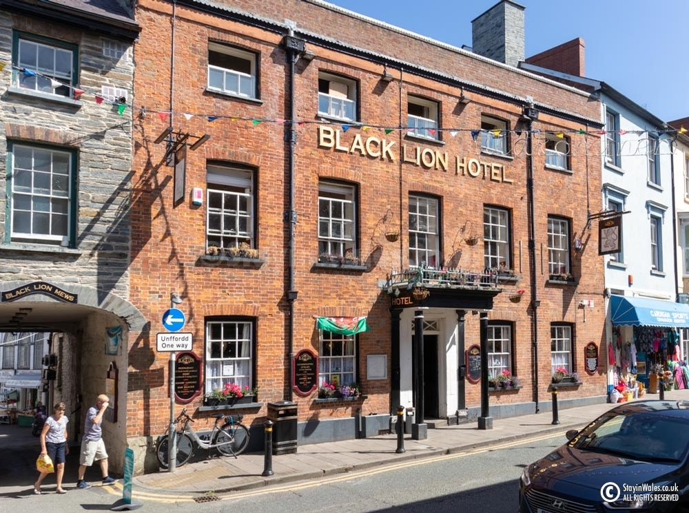 Black Lion Hotel at Cardigan, Ceredigion