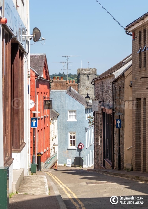 St Mary Street in Cardigan