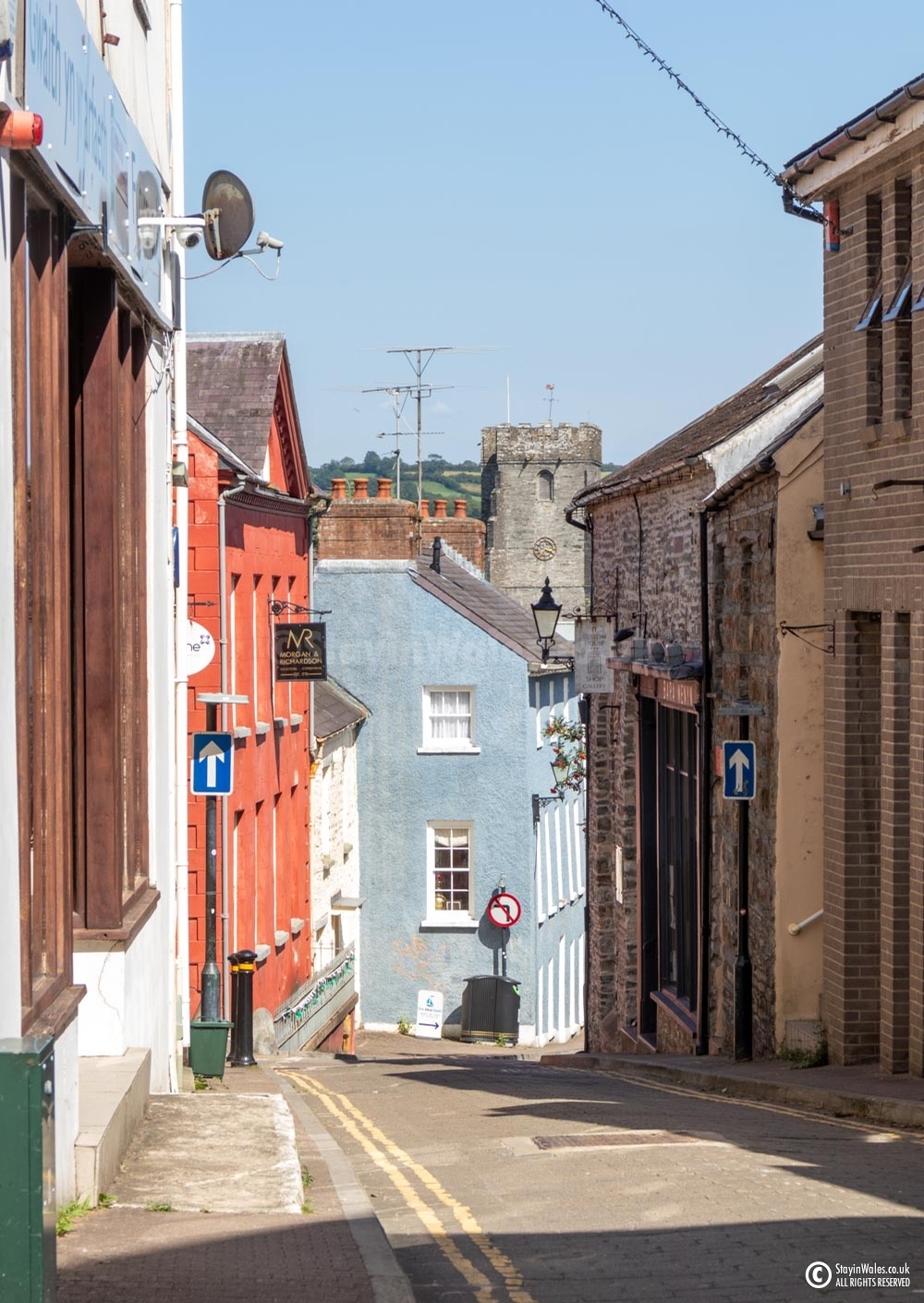 St Mary Street in Cardigan