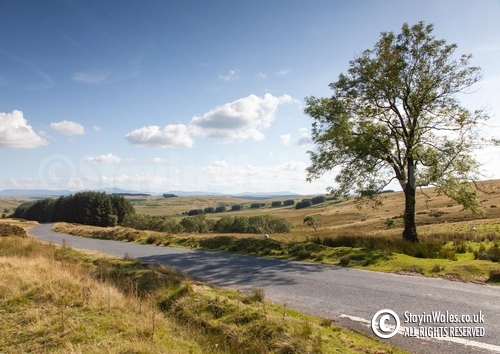 Mynydd Epynt view of Brecon Beacons