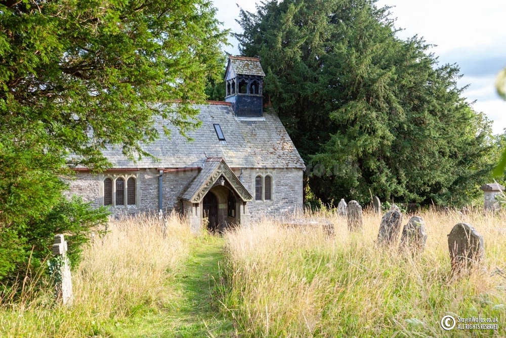 St Cynog's church at Battle